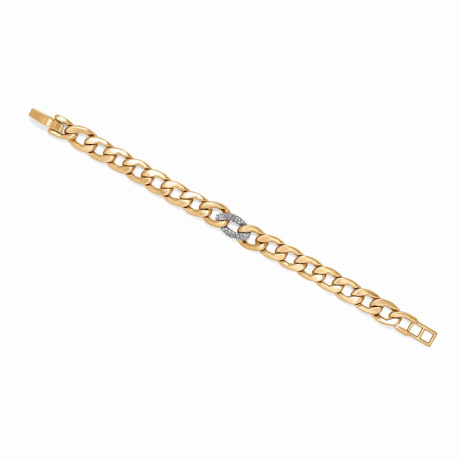 Cleo Pave Link Bracelet - Image 2