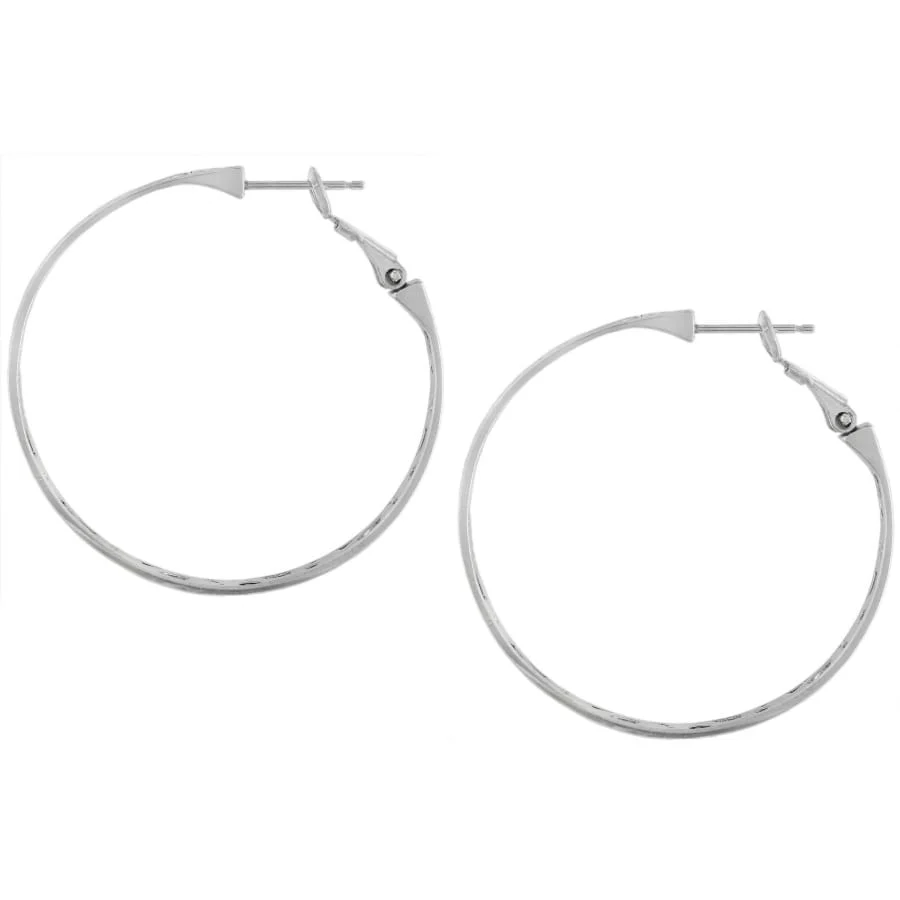 Contempo Large Hoop Earrings - Image 3