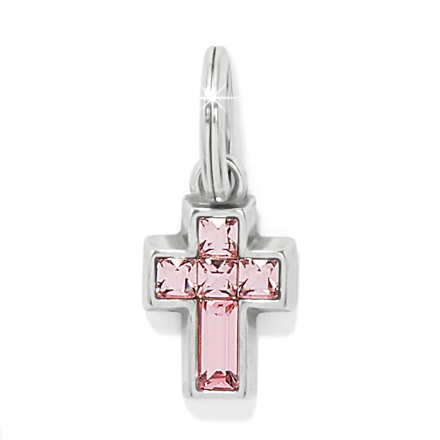 Crystal Cross Charm