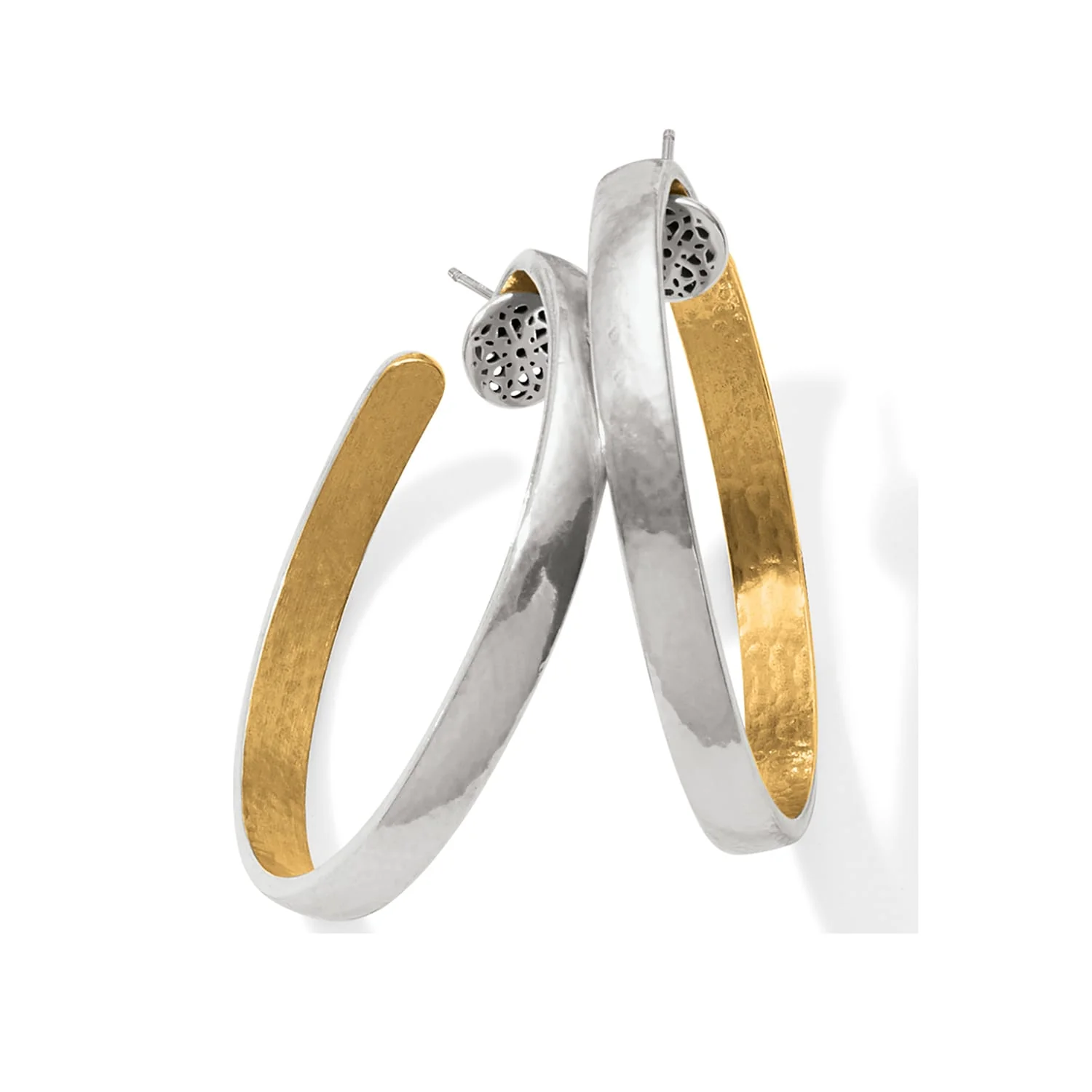 Ferrara Entrata Medium Hoop Earrings - Image 7
