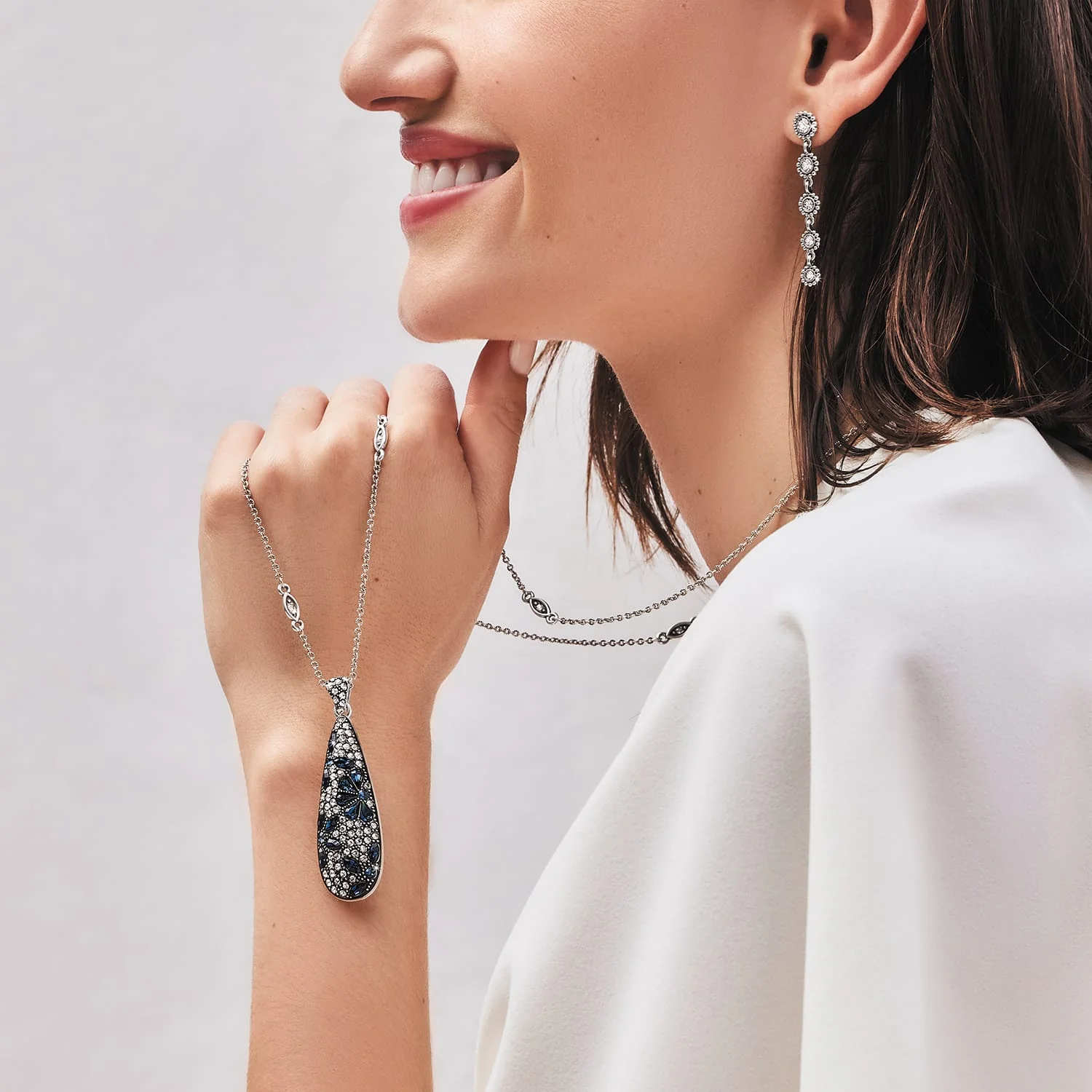 Garden Of Love Teardrop Necklace - Image 7