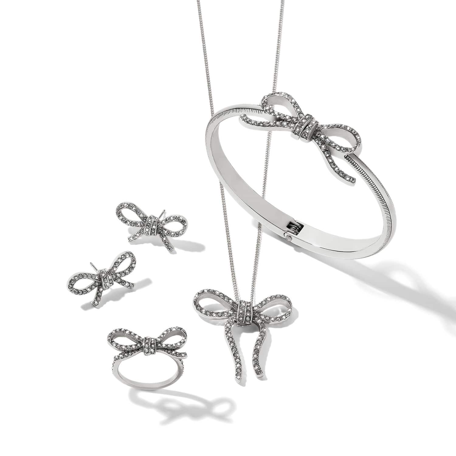 Illumina Bow Post Earrings - Image 4