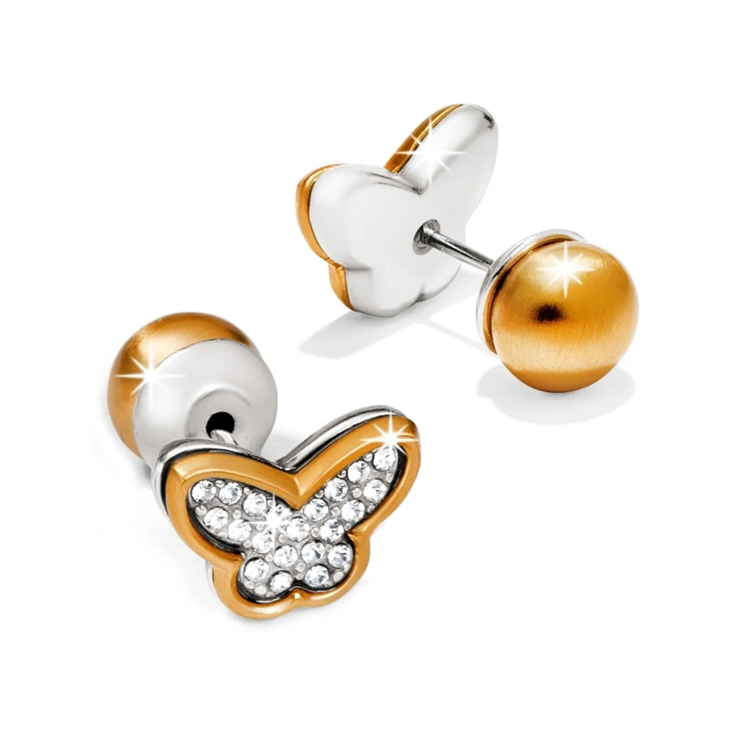 Massandra Reversible Butterfly Post Earrings - Image 3
