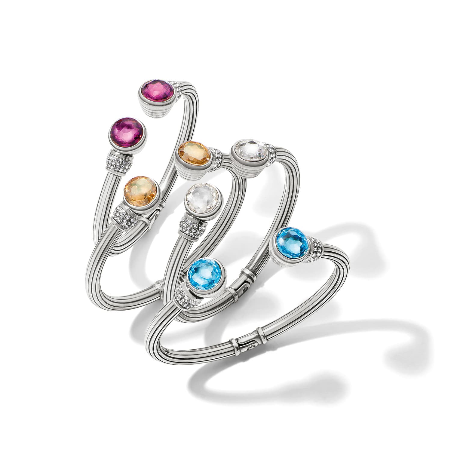 Meridian Aurora Petite Hinge Bangle - Image 7