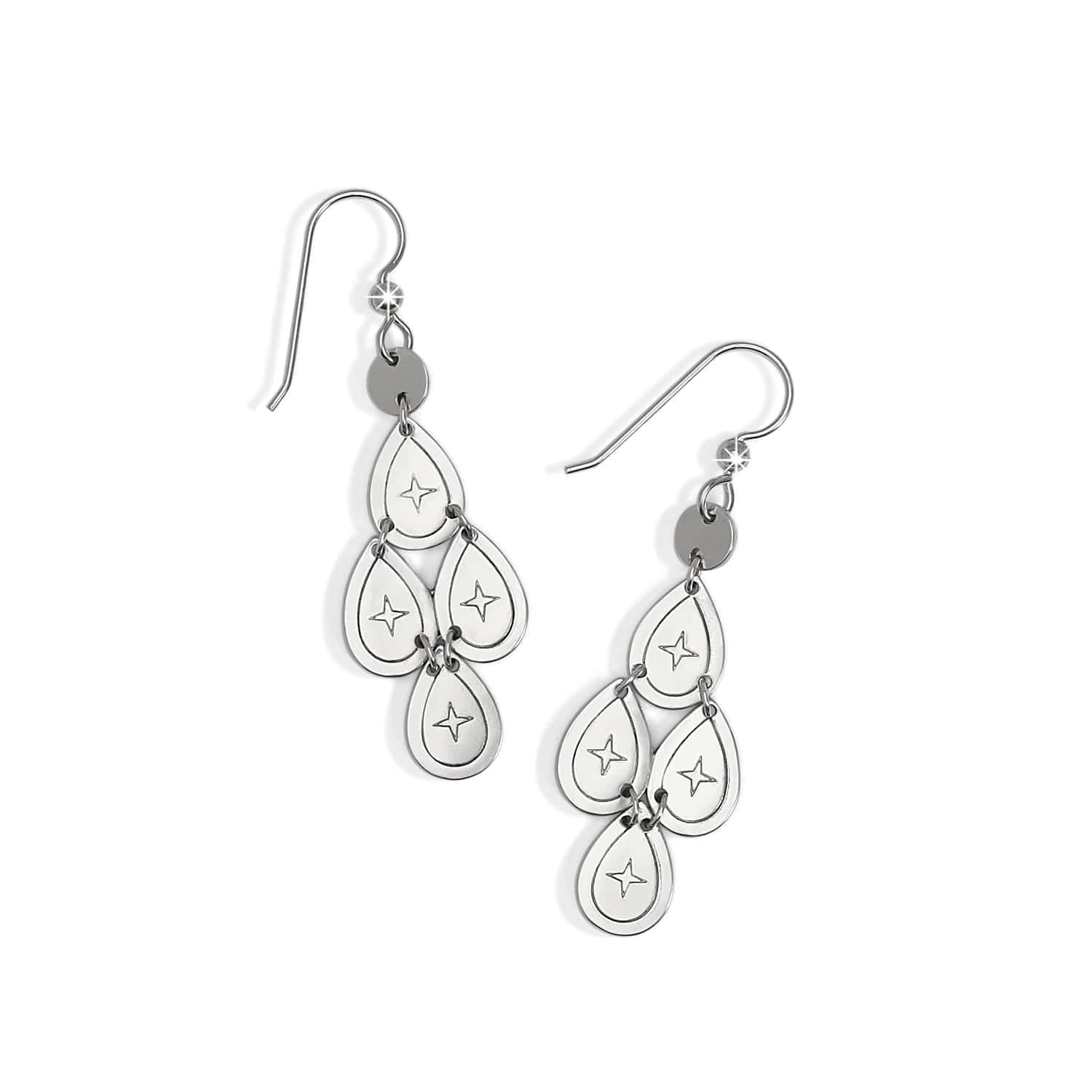 Palm Canyon Small Teardrop French Wire Earrings - Image 4