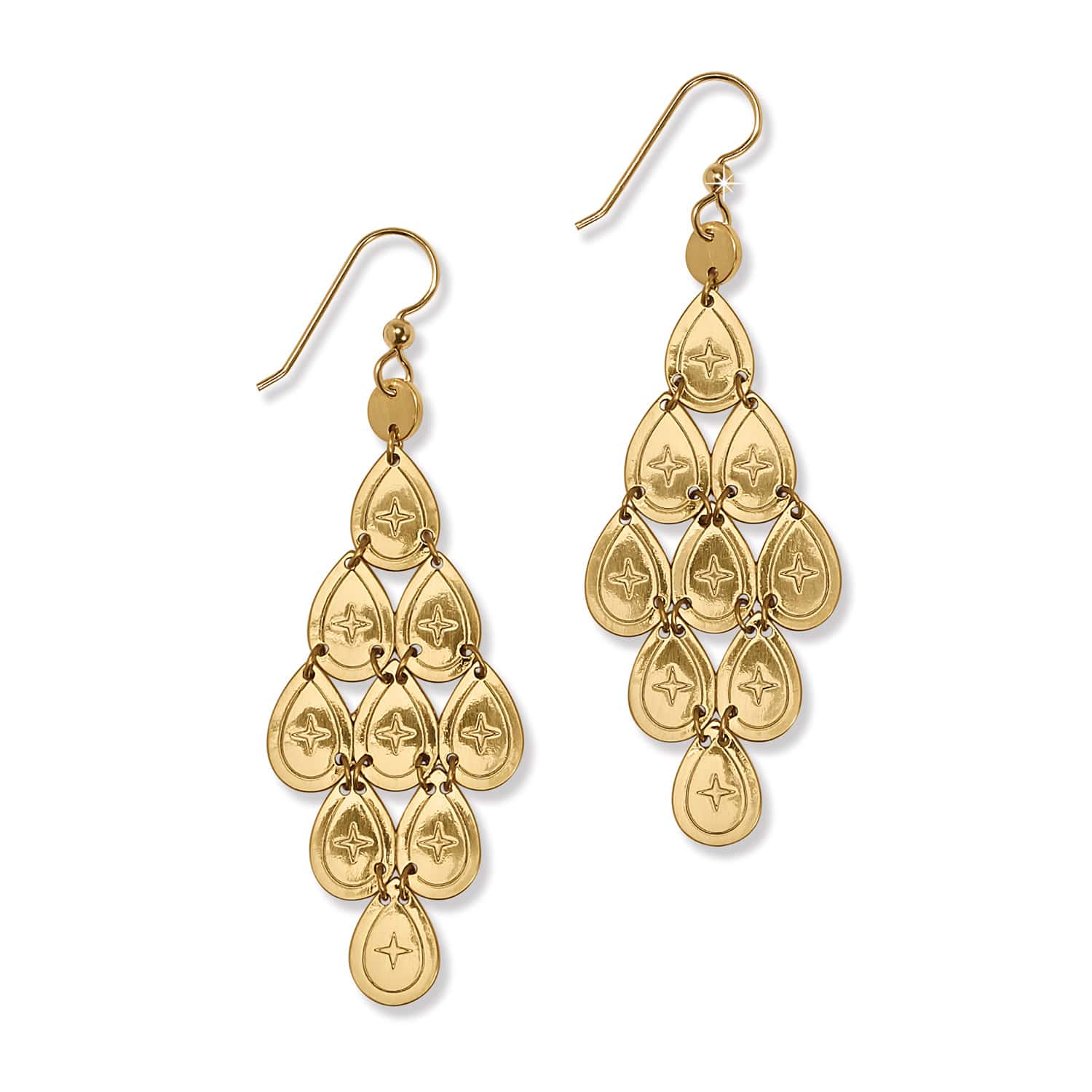 Palm Canyon Teardrop French Wire Earrings - Image 2