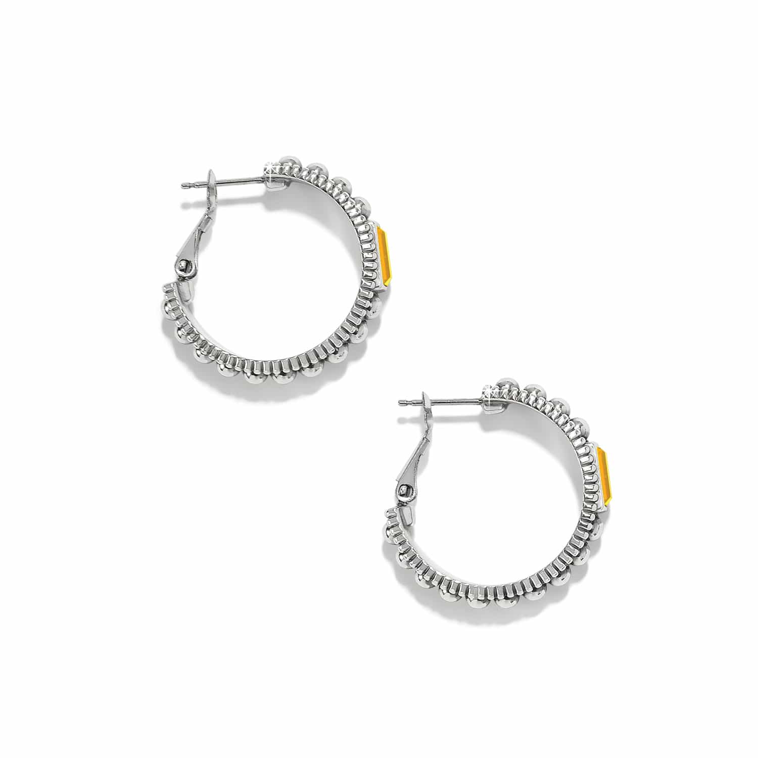 Pretty Tough Gem Hoop Earrings - Image 11