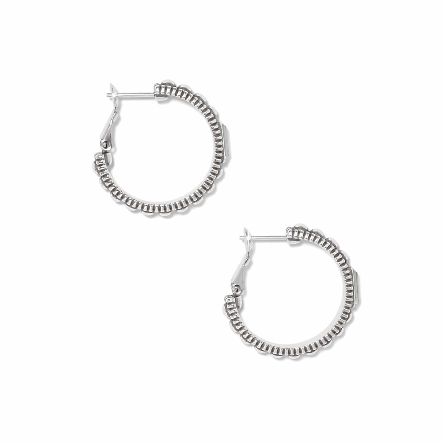 Pretty Tough Gem Hoop Earrings - Image 6