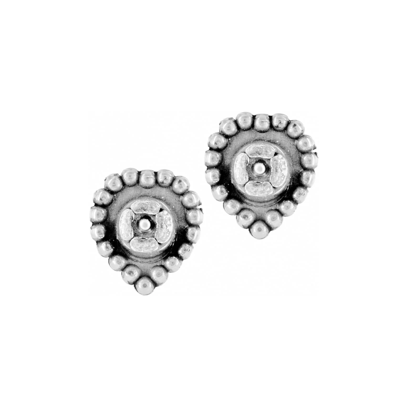Shimmer Heart Mini Post Earrings - Image 7
