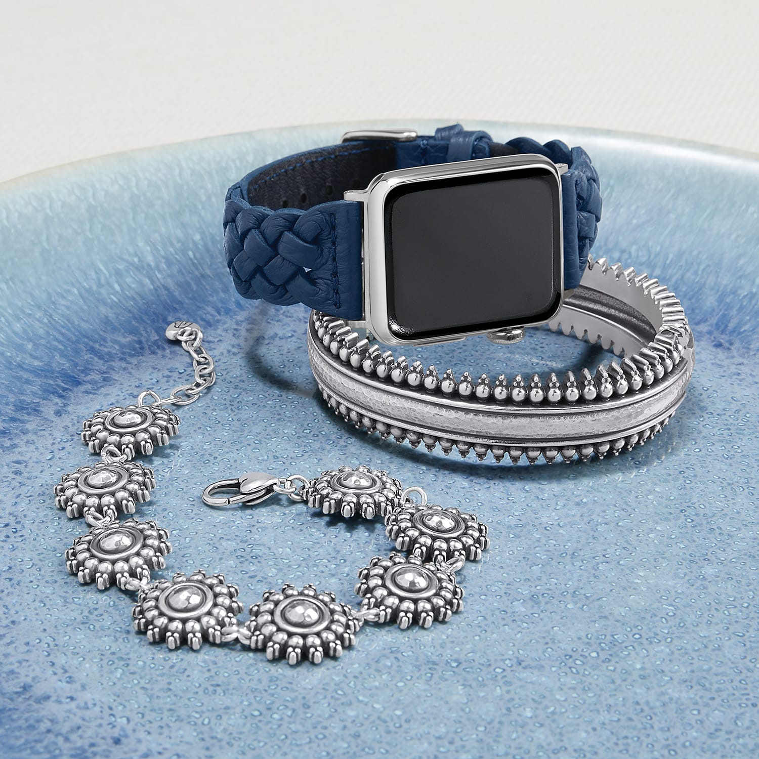 Sutton Braided Leather Watch Band - Image 7