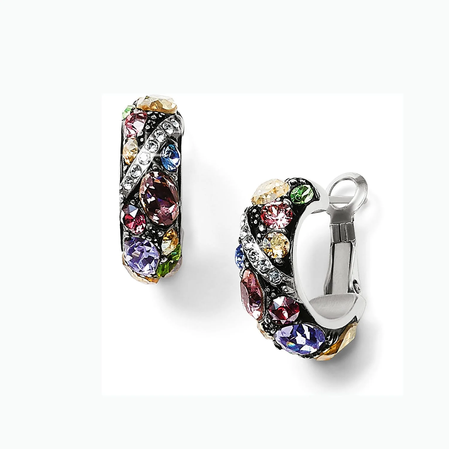 Trust Your Journey Hoop Earrings - Image 6