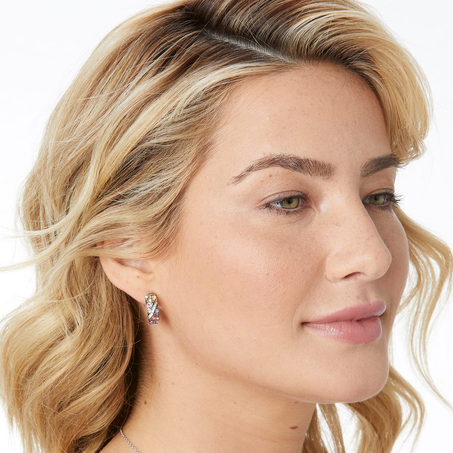 Trust Your Journey Hoop Earrings - Image 8