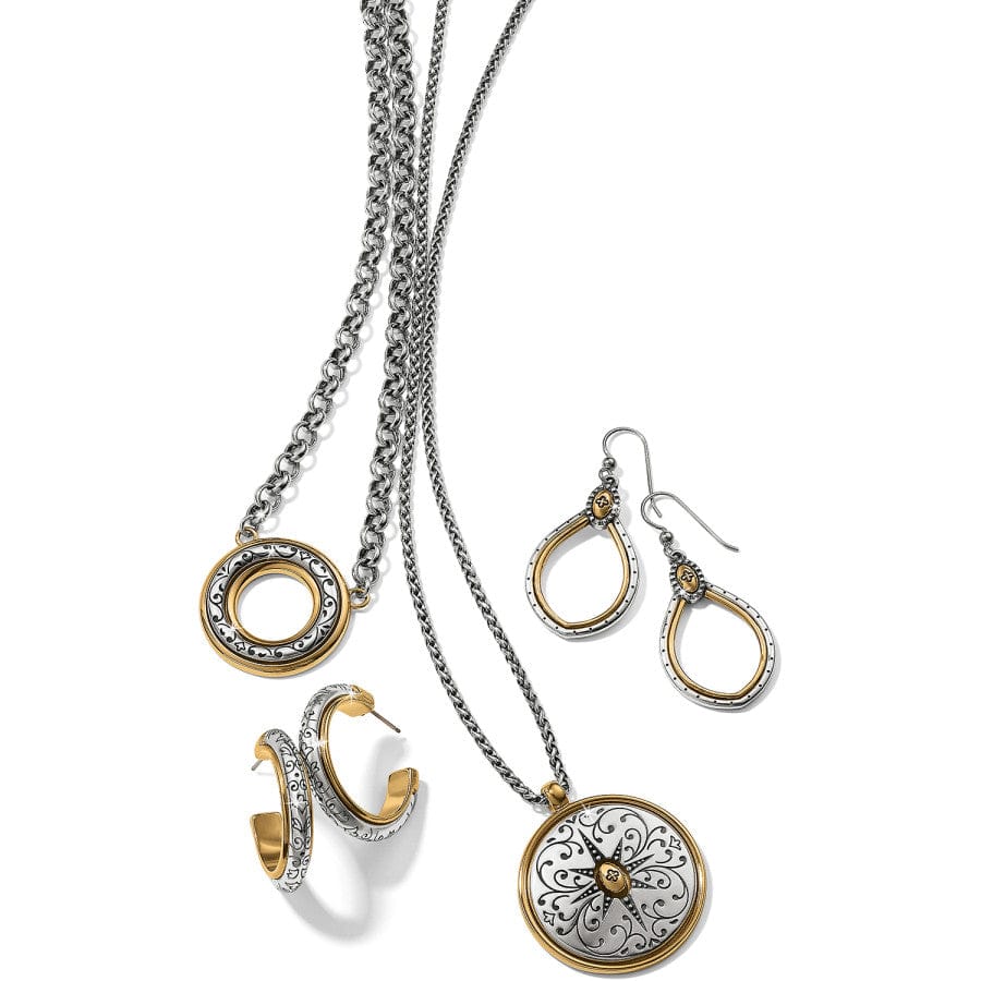 Venezia Hoop Post Earrings - Image 2